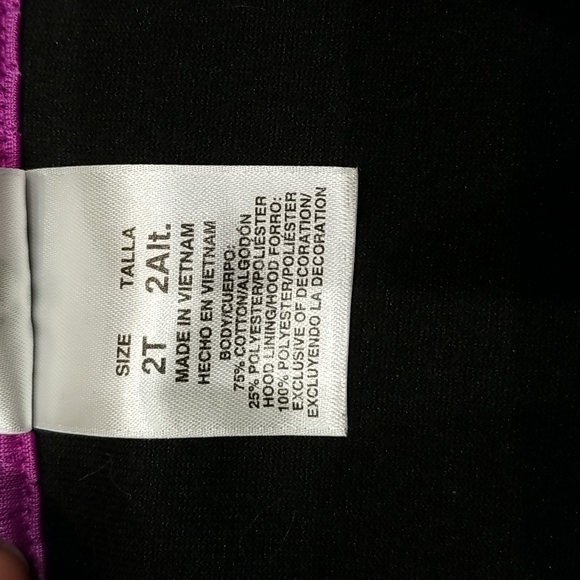 Adidas girls sz 2T sweatshirt - Picture 7 of 8